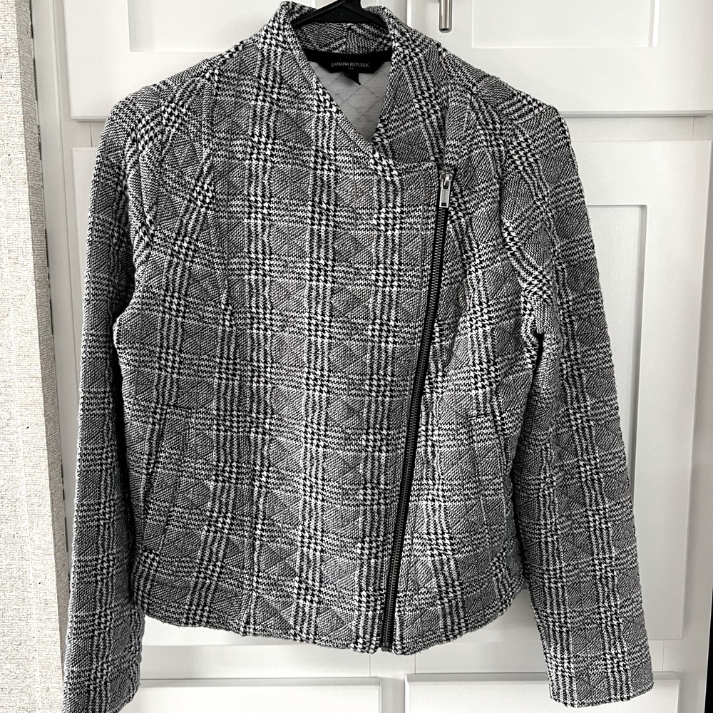 Banana Republic Asymmetrical Zip Jacket